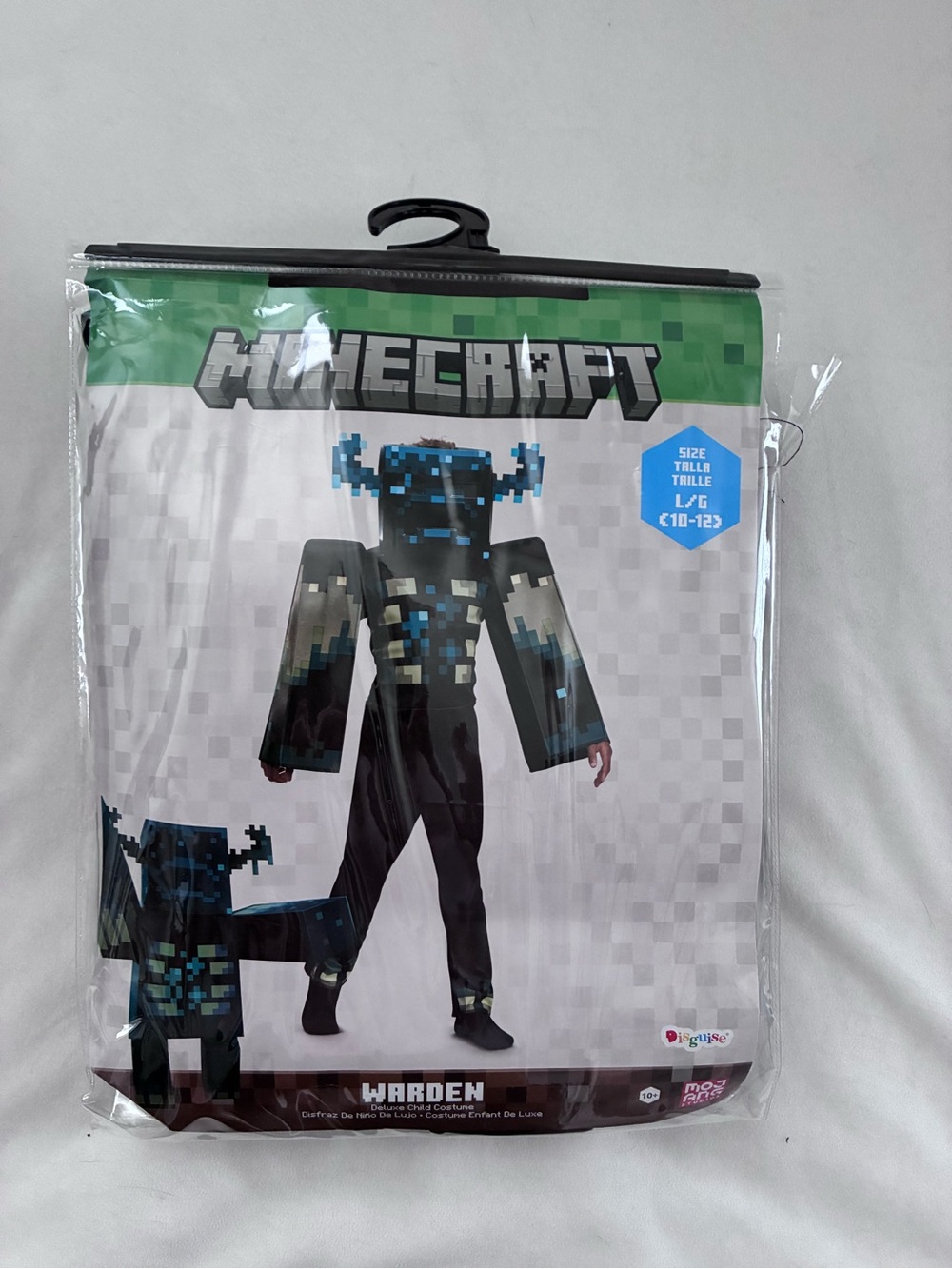 Disguise Minecraft Warden Costume - Black & Blue